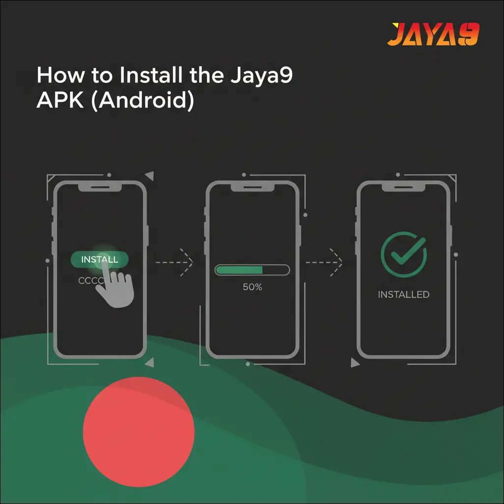 How to Install the Jaya9 APK (Android)