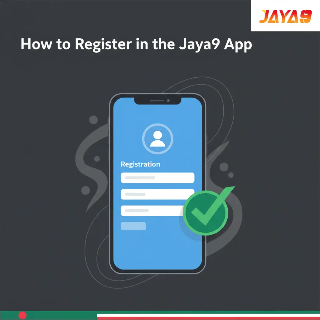 How to Register in the Jaya9 App